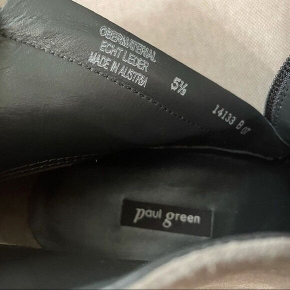 Paul Green Distressed Grey Western Scallop Boots - Picture 11 of 13